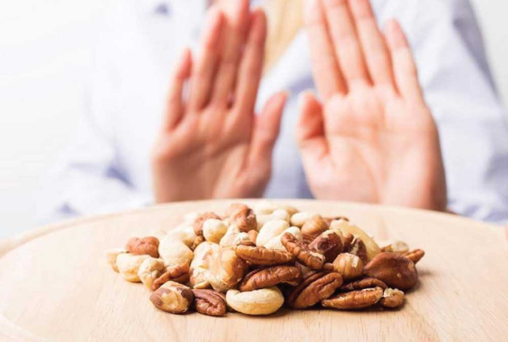 حساسیت به گردو